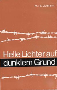 Cover Buch 'Helle Lichter auf dunklem Grund' von M+E. Liefmann